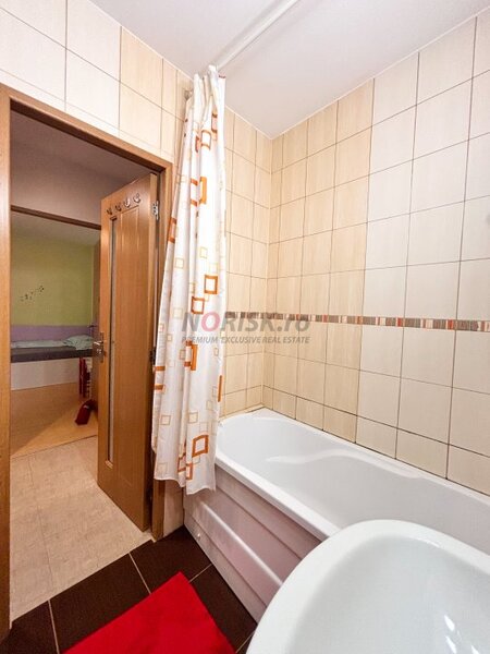 Brancoveanu inchiriere 2 camere 50 mp, parter/4 bloc reabilitat